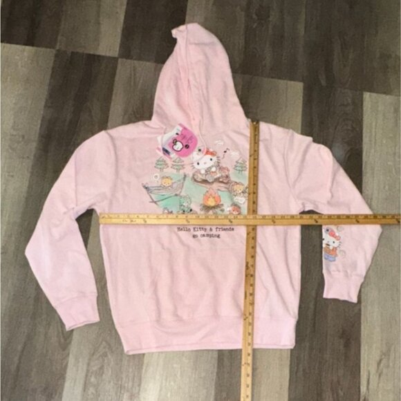 Hello Kitty & Friends Go Camping Pink Hoodie S - Picture 6 of 6